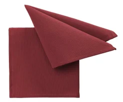 Pichler Servietten|Servietten Und Serviettenringe>Serviette Como 40x40cm burgund