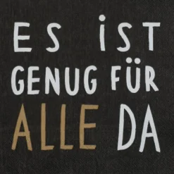 Räder Servietten Und Serviettenringe|Servietten>Serviette „Es ist genug für alle da", 33x33cm