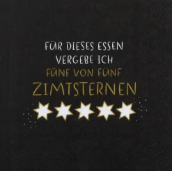 Räder Servietten|Servietten Und Serviettenringe>Serviette „Zimtsterne", 33x33cm