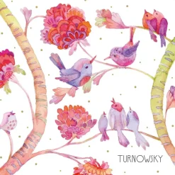 ppd Servietten Und Serviettenringe|Servietten>Servietten 33x33cm Bird Pastel