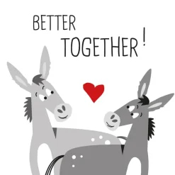 ppd Servietten Und Serviettenringe|Servietten>Servietten 33x33cm Donkey Love