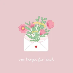 ppd Servietten Und Serviettenringe|Servietten>Servietten 33x33cm Herzen für dich