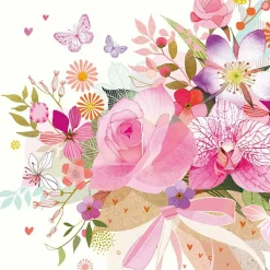 ppd Servietten|Servietten Und Serviettenringe>Servietten 33x33cm Rose Bouquet