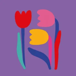 ppd Servietten|Servietten Und Serviettenringe>Servietten 33x33cm Tulpen viollete