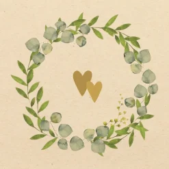 ppd Servietten Und Serviettenringe|Servietten>Servietten 33x33cm Two Hearts