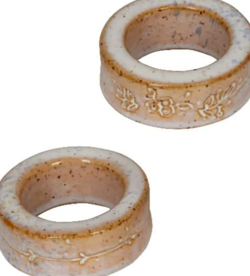 COPPENRATH SPG Servietten|Servietten Und Serviettenringe>Serviettenringe Blume 2er Set - LandLust