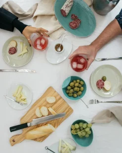 Sambonet Edelstahl Und Kunststoff>Set 6 Partygabeln Living Edelst./NEW PORTAFOR