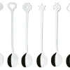 Sambonet Edelstahl Und Kunststoff>Set 6 Partylöffel Living Edelst./NEW PORTAFOR