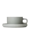 Blomus Farbe>Set 2 Teetassen -PILAR- Mirage Grey