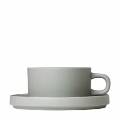 Blomus Farbe>Set 2 Teetassen -PILAR- Mirage Grey