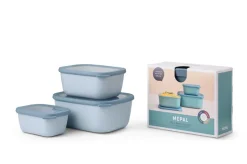 Mepal Aufbewahrung In Der Küche>Set Cirqula rechteckig 3tlg - Nordic Blue
