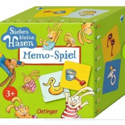Oetinger Verlag Kinderspiele>Sieben Kleine Hasen. Memo-Spiel