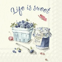 IHR Servietten Und Serviettenringe|Servietten>SILJA cream Cocktail-Servietten C 951560