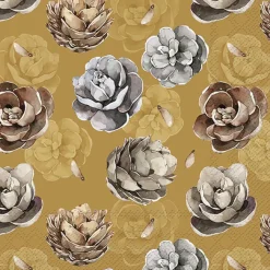 IHR Servietten Und Serviettenringe|Servietten>SIMI ochre Lunch-Servietten L 963967