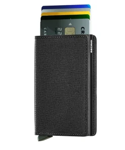 Secrid BV Geldbörsen Und Kartenetuis>Slimwallet Crisple Black