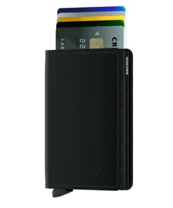Secrid BV Geldbörsen Und Kartenetuis>Slimwallet Matte Black