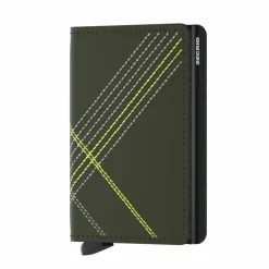 Secrid BV Geldbörsen Und Kartenetuis>Slimwallet Stitch Linea Lime