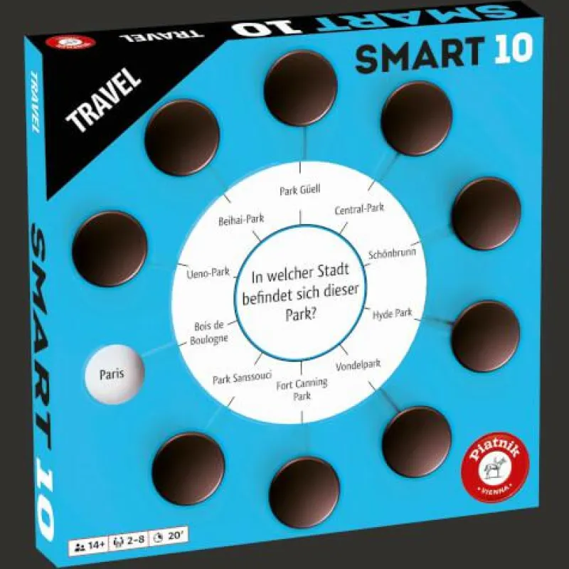 Piatnik Familien- Und Gesellschaftsspiele>Smart 10 Travel Erweiterung