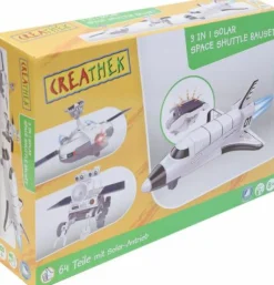 Creathek Modellbau>Solar 3 in 1 Spaceshuttle Bau-Set