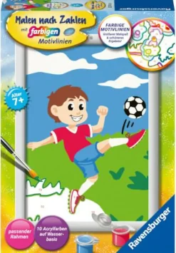 Ravensburger Malen Und Zeichnen>Spaß am Fußball - Malen nach Zahlen