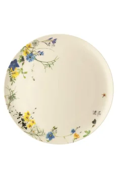 Rosenthal Farbe>Speiseteller, 27 cm, Coup, Brillance / Fleurs des