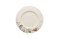 Rosenthal Farbe>Speiseteller, 28 cm, Fahne, Brillance / Fleurs Sau