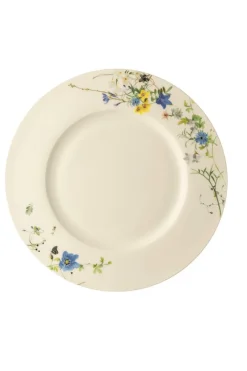 Rosenthal Farbe>Speiseteller, 28 cm, Fahne, Brillance / Fleurs des