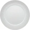 Meissener Porzellan Weiß>Speiseteller 29 cm Royal Blossom Form No 41 Weiss