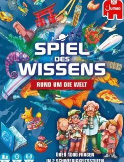 Jumbo Familien- Und Gesellschaftsspiele>Spiel des Wissens - Rund um die Welt