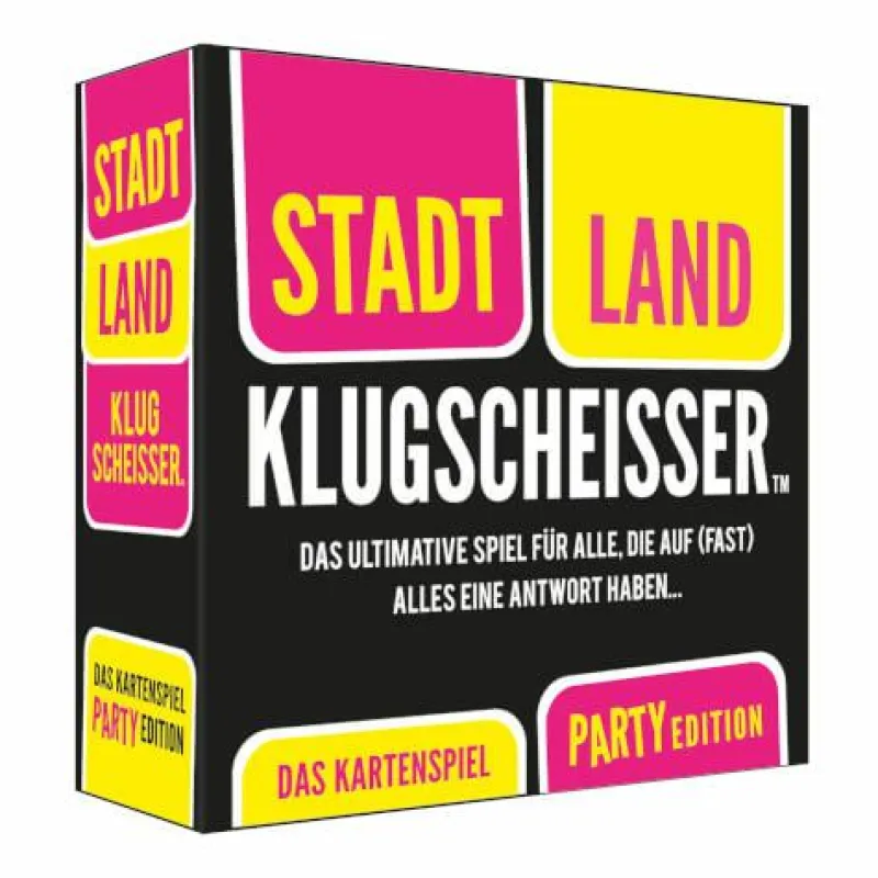 Kylskapspoesi Familien- Und Gesellschaftsspiele>Stadt Land Klugscheisser - Party