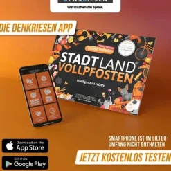 Denkriesen Familien- Und Gesellschaftsspiele>STADT LAND VOLLPFOSTEN® – CLASSIC EDITION - Intell