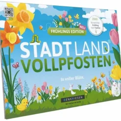 Denkriesen Familien- Und Gesellschaftsspiele>STADT LAND VOLLPFOSTEN® - FRÜHLINGS EDITION "In vo