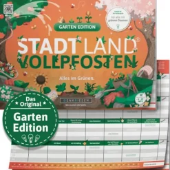 Denkriesen Familien- Und Gesellschaftsspiele>STADT LAND VOLLPFOSTEN® - GARTEN EDITION - ''Alles