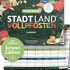 Denkriesen Familien- Und Gesellschaftsspiele>STADT LAND VOLLPFOSTEN® - School Edition - Freistu
