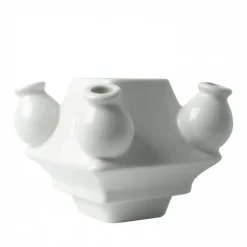 Heinen Delftware Vasen>Stapelgekte White Middle