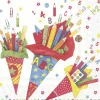 IHR Servietten Und Serviettenringe|Servietten>START OF SCHOOL Lunch-Servietten L 871800