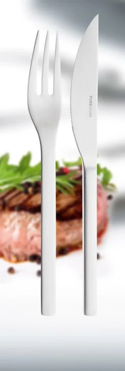 Puresigns Edelstahl Und Kunststoff>Steakbesteck 4tlg