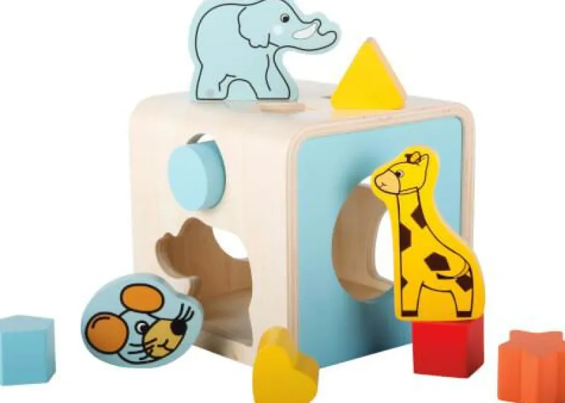 SpielMaus Spielen>Steckbox Wildtiere 9Teile