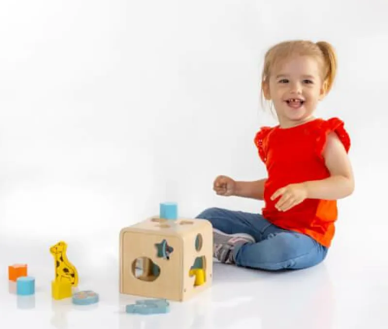 SpielMaus Spielen>Steckbox Wildtiere 9Teile