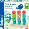 Selecta Spielen>Steckspiel Blumenpflanzen, 14 Teile