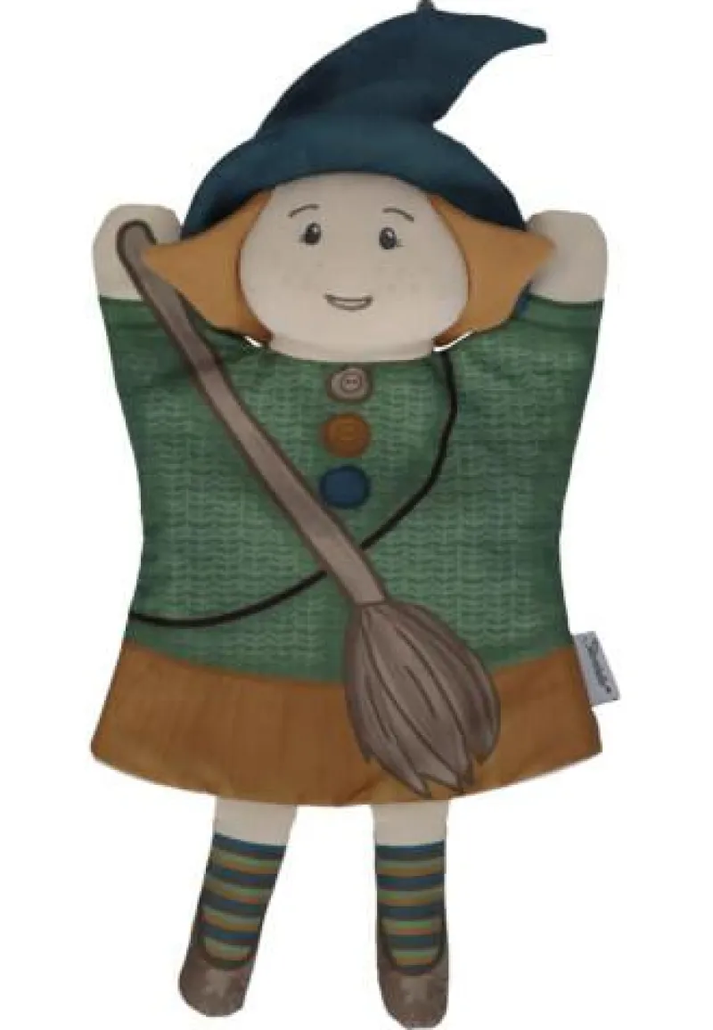 Sterntaler Kasper Und Co>Handpuppe Hexe mittelgrün