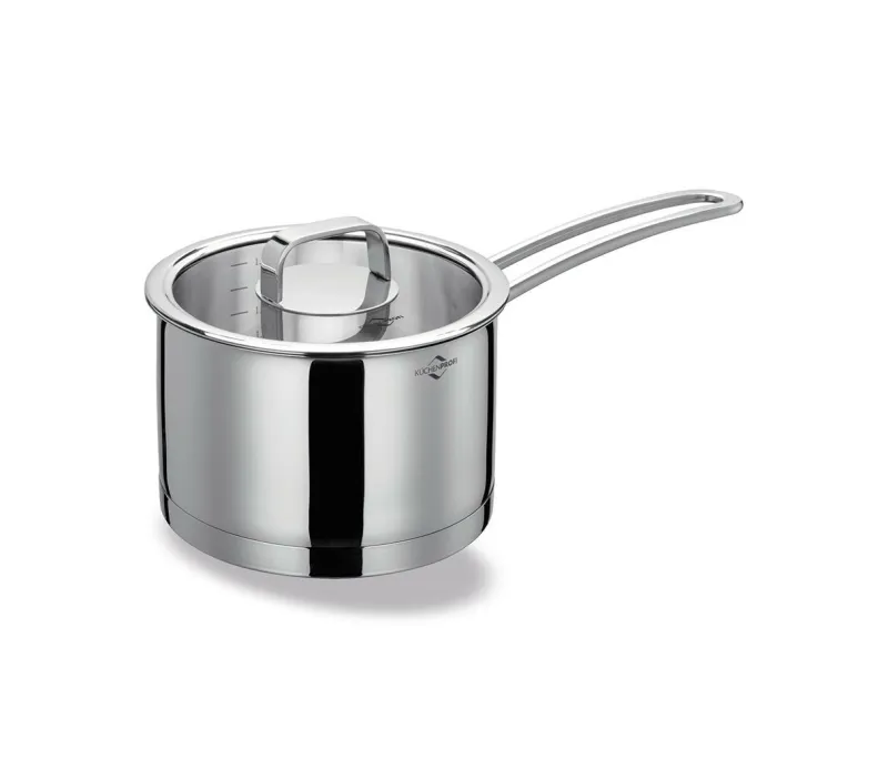 Küchenprofi Töpfe Edelstahl>Stielkasserolle SAN REMO 16 cm