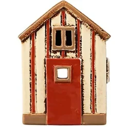 Det Gamle Apotek Kerzen, Leuchter Und Zubehör>Strandhaus creme/rot