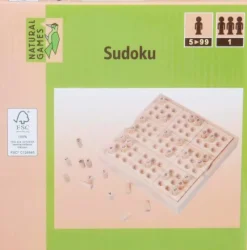 Natural Games Familien- Und Gesellschaftsspiele>Sudoku 14x14x2,5 cm