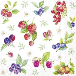 IHR Servietten Und Serviettenringe|Servietten>SUMMER BERRIES Lunch-Servietten L1037500