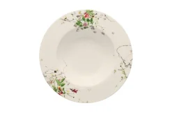 Rosenthal Farbe>Suppenteller, 23 cm, Fahne, Brillance / Fleurs Sau