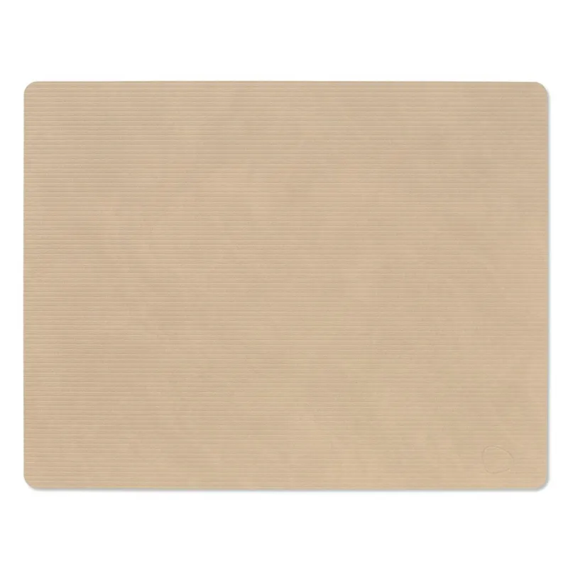 LindDNA Tischdecken, Untersetzer Und Co>Table Mat Square L Corduroy Sand