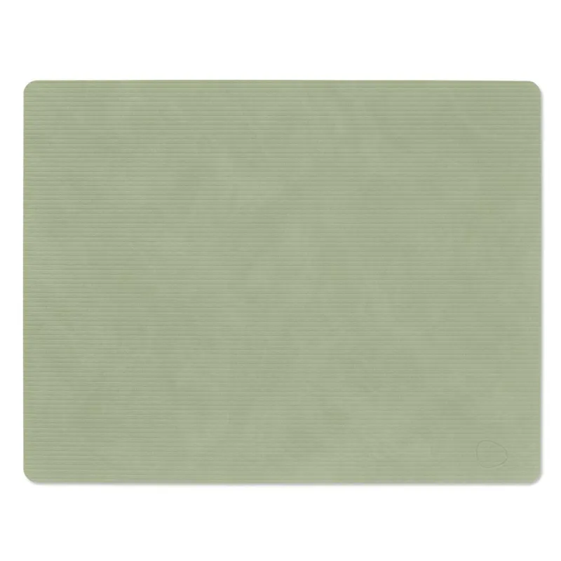 LindDNA Tischdecken, Untersetzer Und Co>Table Mat Square L Corduroy Olive Green
