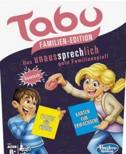 Hasbro Familien- Und Gesellschaftsspiele>Tabu Familien- Edition