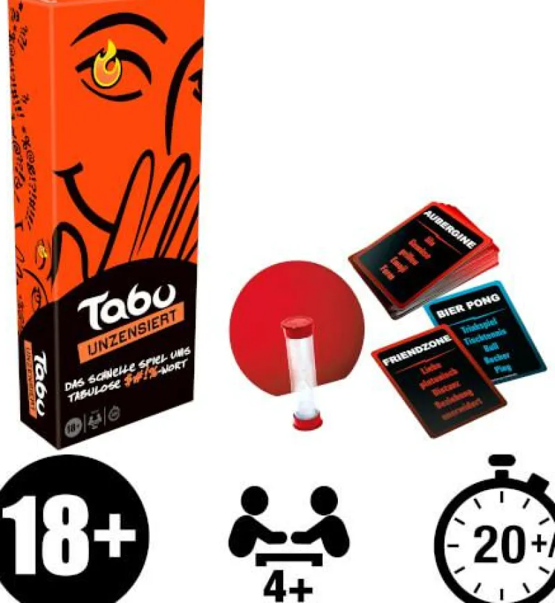Hasbro Erwachsenen Und Kennerspiele|Geschenkartikel Für Große>Tabu unzensiert